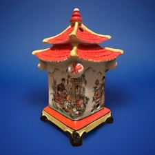 Rauchverzehrer Porzellan „Chinesisches Teehaus“ , NUR HAUS - Elektrik Fehlt !! 