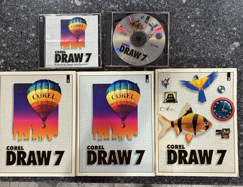 Corel draw books 4 - 7,
