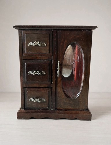 Antiker schmuckschrank mit - schmuckschrank,