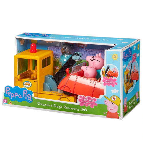 Peppa pig spielset opa hunde - pig,