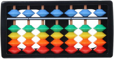 Tragbarer Abakus Regenbogen 7