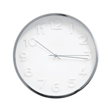 Wanduhr rund Kunststoff