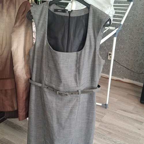 Zero damen etuikleid - damen, grau