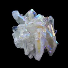 Aqua aura bergkristall - bergkristall, stufe