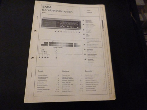 Original service manual - original,