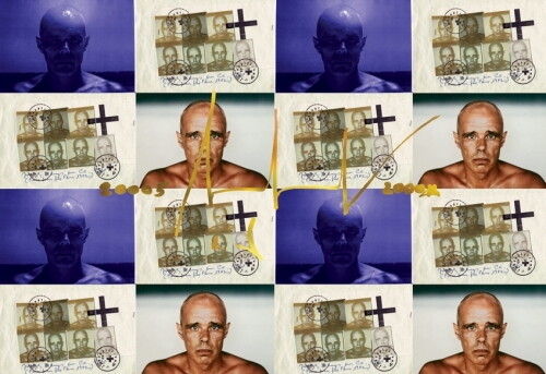 Charles wilp blue man joseph - man-,