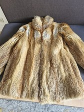 Echte Fell/Pelz Jacke