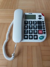 Seniorentelefon mit Notruf und großen Tasten, guter Zustand, Maxcom KX481SOS