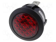 230VAC rot Verbinder konvex