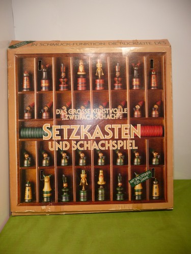 Setzkasten altes holz - altes,