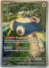 Pokemon Relaxo Art Rare |