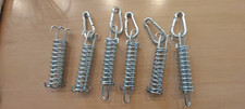 6 Stk Zugfeder / Sprungfedern Befestigung Spannfeder Zelt Sonnensegel inkl. 5 Ka