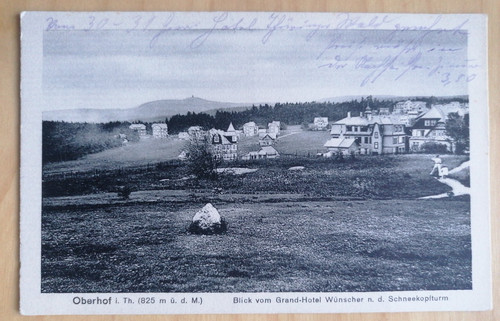 Oberhof thüringen blick - i., thüringen-
