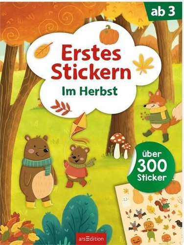 Erstes stickern im herbst - erstes,
