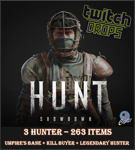 Hunt showdown twitch drops - twitch,