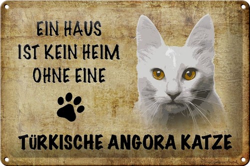 Schild blech 30x20cm made in - 30x20cm,
