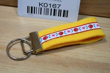 ##K0167 SCHLÜSSELBAND / SCHLÜSSELANHÄNGER / FILZ / Handarbeit mit DEKOBAND !!! a