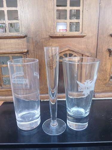 Smirnoff pint gläser - 2,