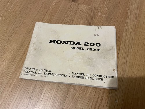 Honda 200 fahrerhandbuch - honda,