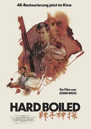Hard boiled orig kinoplakat - hard,