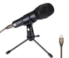 Gesangsmikrofon Dynamisches Mikrofon Microphone USB Micro Dynamisch Mit Stativ