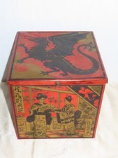 Blechdose Behälter Teedose "Chinesische Kalligraphie" mit Drache!!