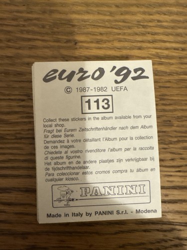 Panini uefa euro sticker - uefa,