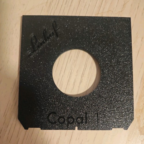 Linhof lensboard
