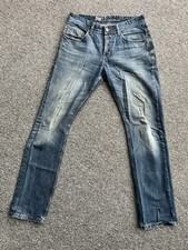 VINTAGE Jeans Herren s. Oliver QS "Pete" W31 / L34 used Look blau