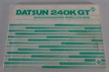 Betriebsanleitung datsun 240k - datsun,