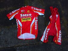 Cannondale Saeco Trikot L, Hose XL Rennrad Valli&Valli