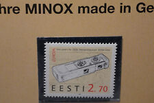 Minox 8x11 Briefmarke Sondermarke Estland Jahr 1994 Walter Zapp  A B C TLX BL