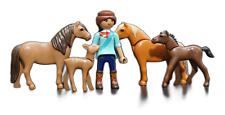 Playmobil Reiterin mit Pferd Bauernhof Reiterhof Mensch Tier Freunde