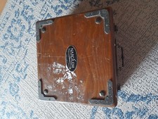 Antikes Eisen Aufbewahrung Kiste Original Alt Handgefertigt L 33 x H 18,5 x B 30