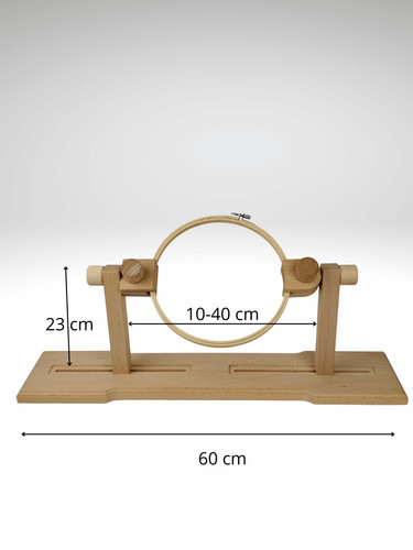 Stickrahmenhalter holzhalter - stickrahmenhalter,