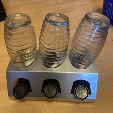 sodastream flaschen glas 3er Set Inkl. Halterung