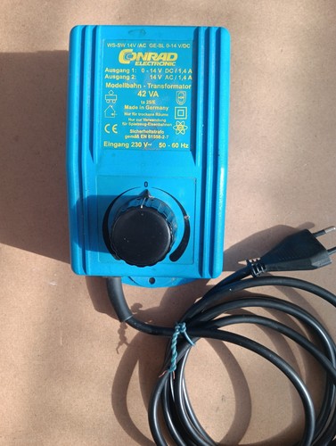 Conrad ta25 modellbahn trafo - ta25/e,