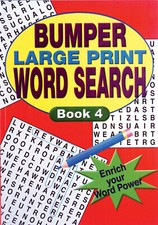 1 x BUMPER LARGE PRINT WORD
