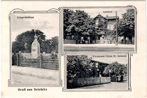 Driebitz bei fraustadt 3 - ak,