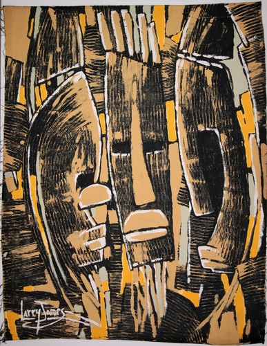 Larry james acrylgemälde - larry,