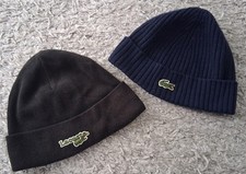 2 Herren Lacoste Wintermützen 