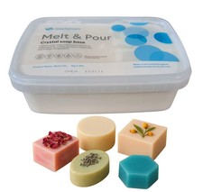 Rohseife Sheabutter Seifenbasis 1kg Seifenherstellung transparent Seife Basis