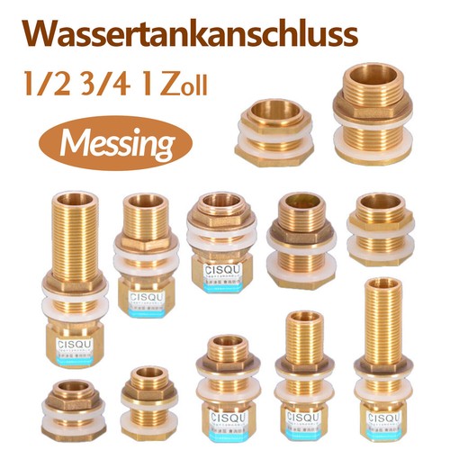 1 zoll messing - 1/2,