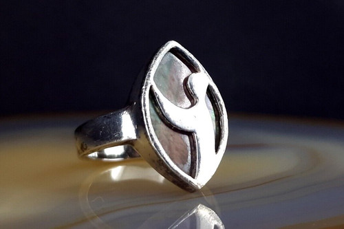 Ring silber 925 - ring, paua