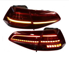 Diederichs Design Rückleuchten Set Limo Led Rot, rauchgrau  für VW Golf 7 Lim