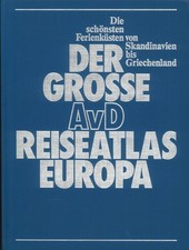 Der grosse AvD Reiseatlas Europa Die schönsten Ferienküsten Europas Skandinavien