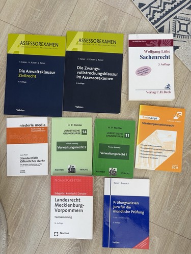 Jura bücher paket - jura,