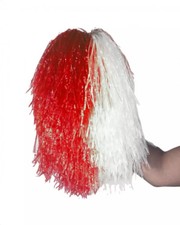 Rot-Weißer Cheerleader