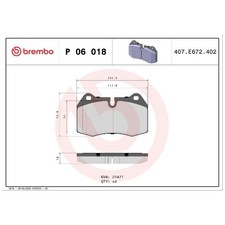 Brembo Bremsbelag-Satz