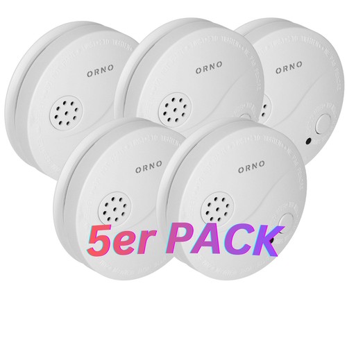Rauchmelder mit batterie - 5x,
